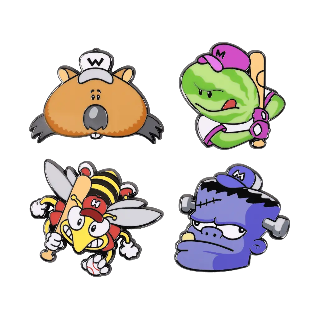 Team Logos Pin Set 2