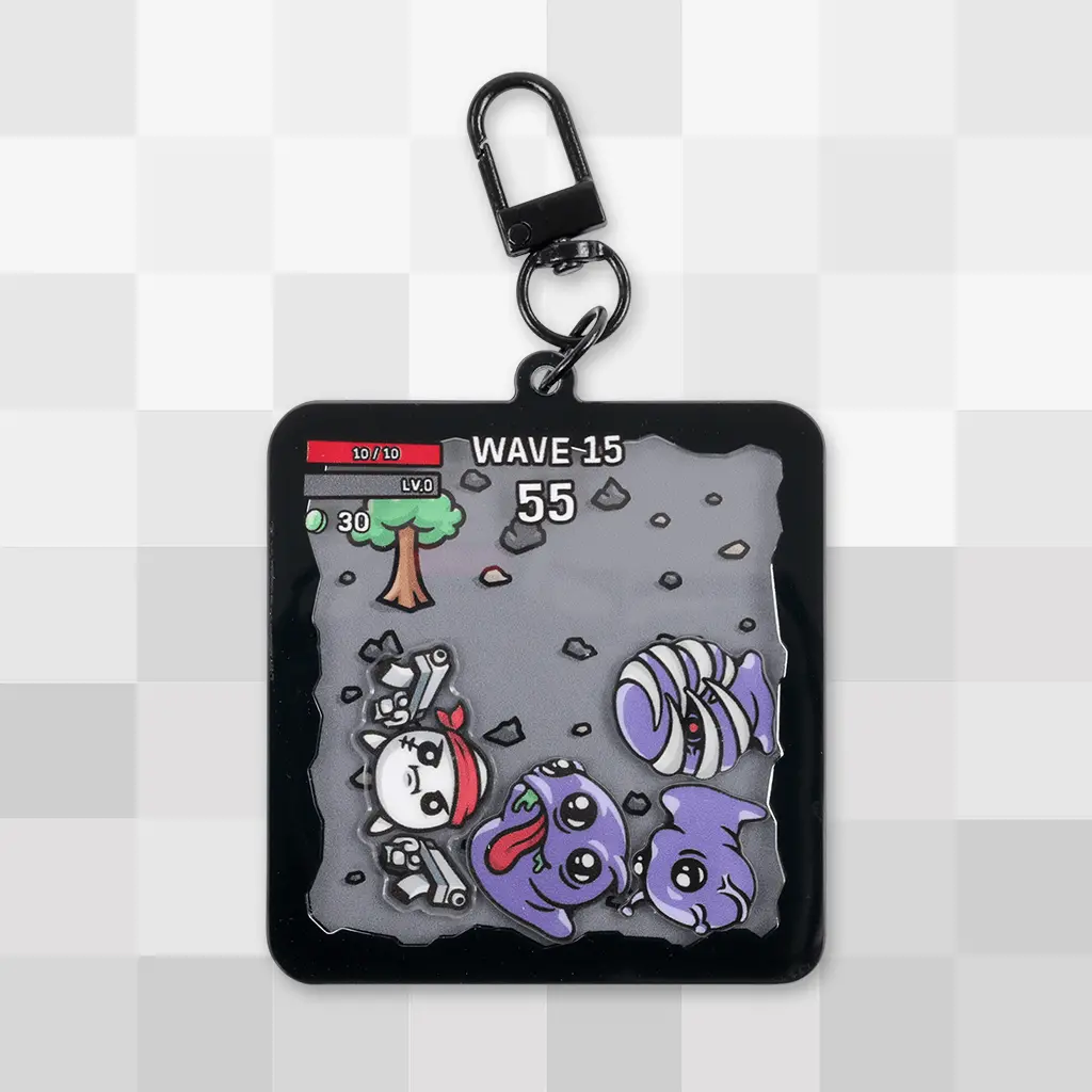 Spud Survivor Shaker Charm 1