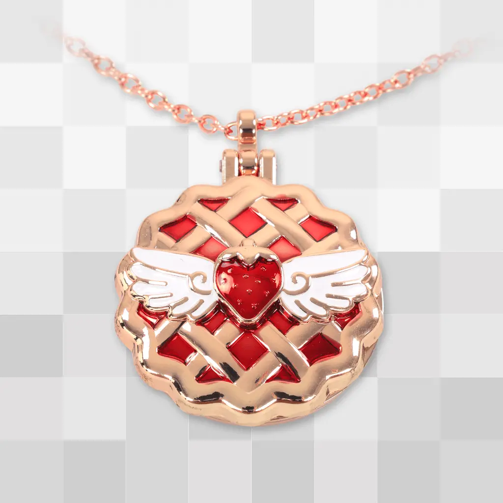 Strawberry Pie Mirror Locket 1
