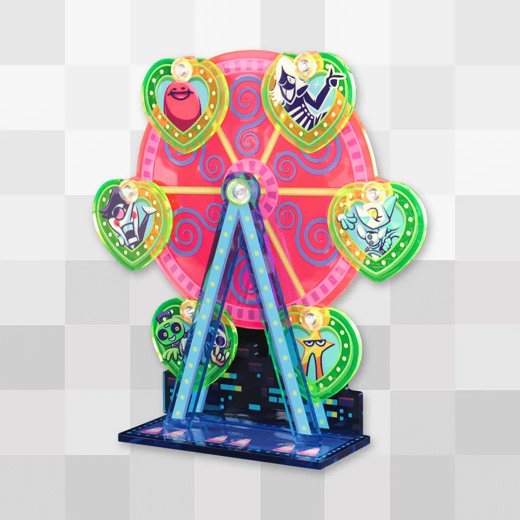 Cyber City Ferris Wheel Acrylic Standee 1