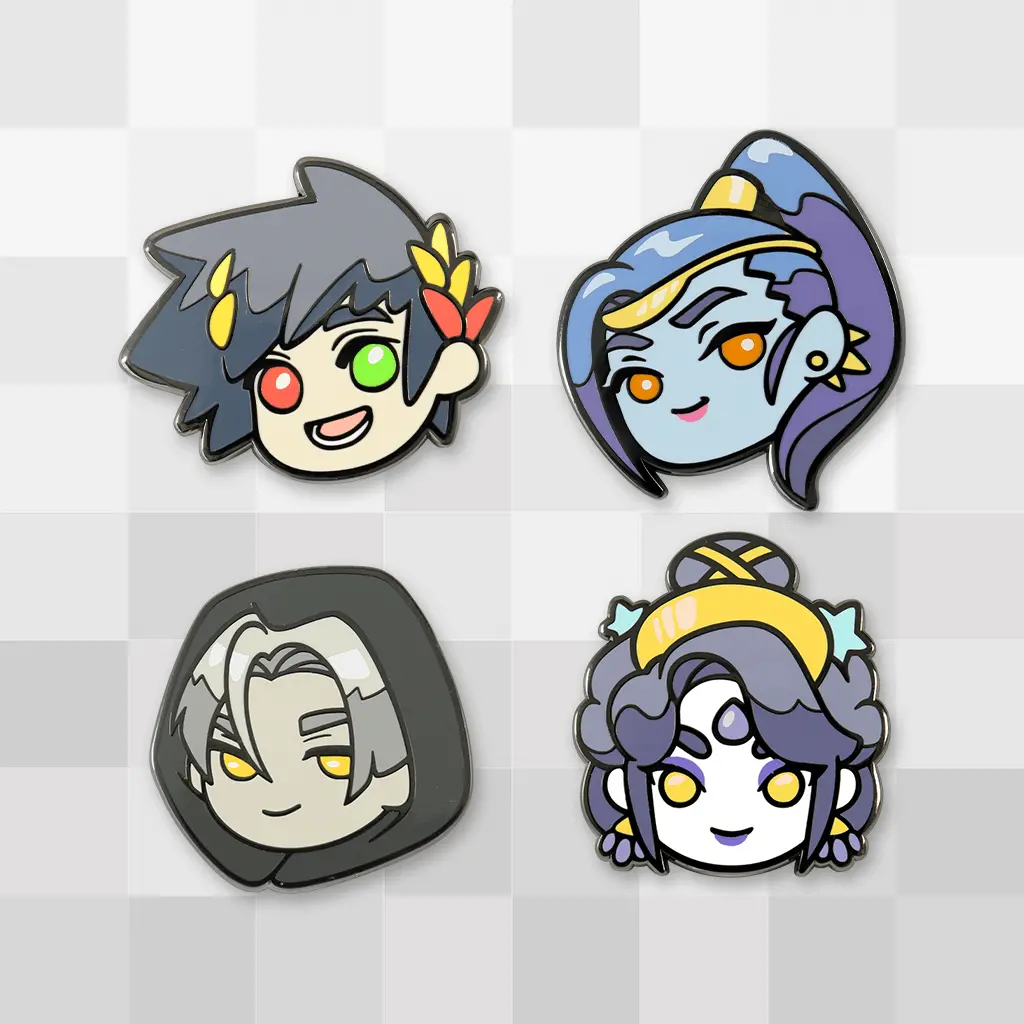 Hades Character Pin Set 1 1