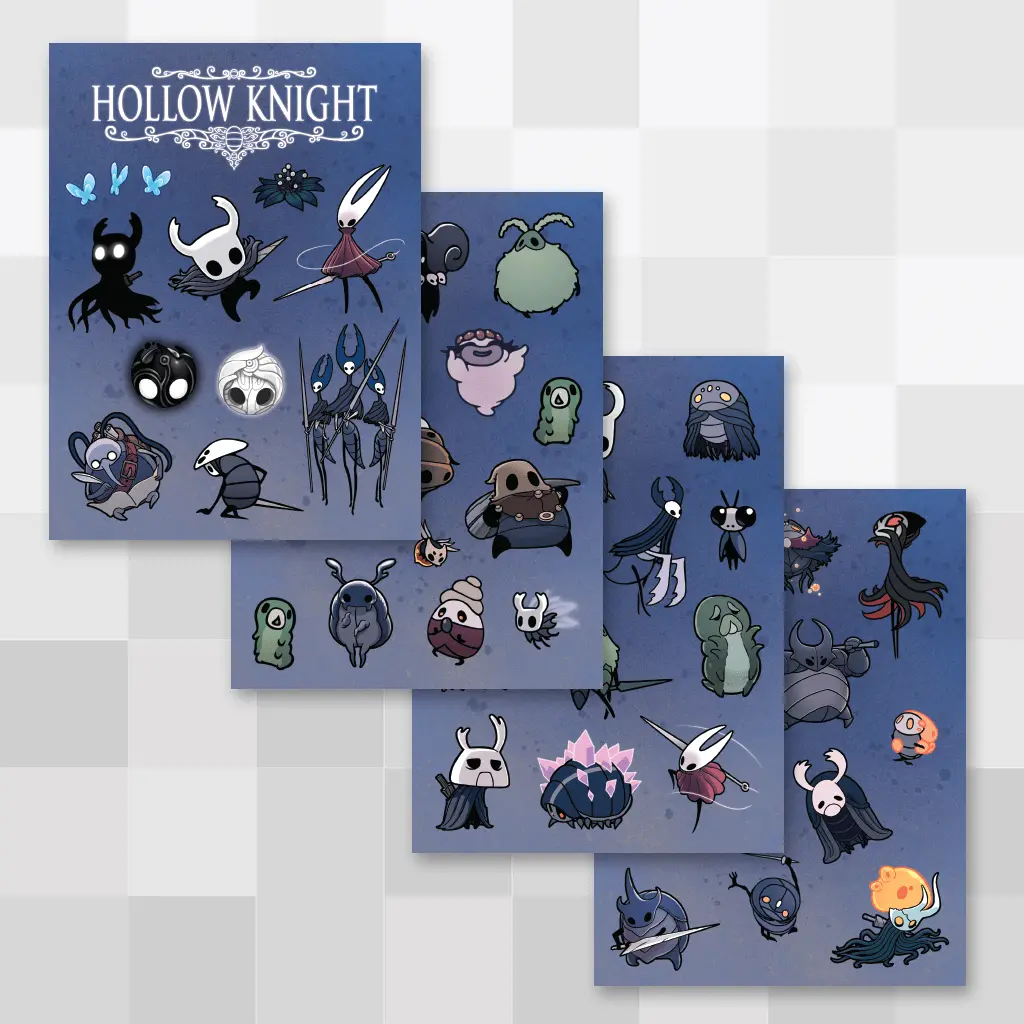 Hallownest Sticker Set 1