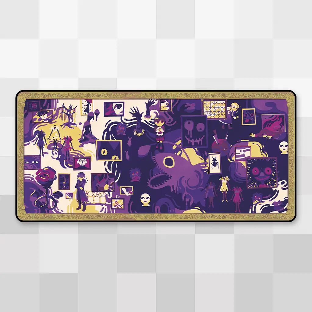 Cursed Gallery Desk Mat 1