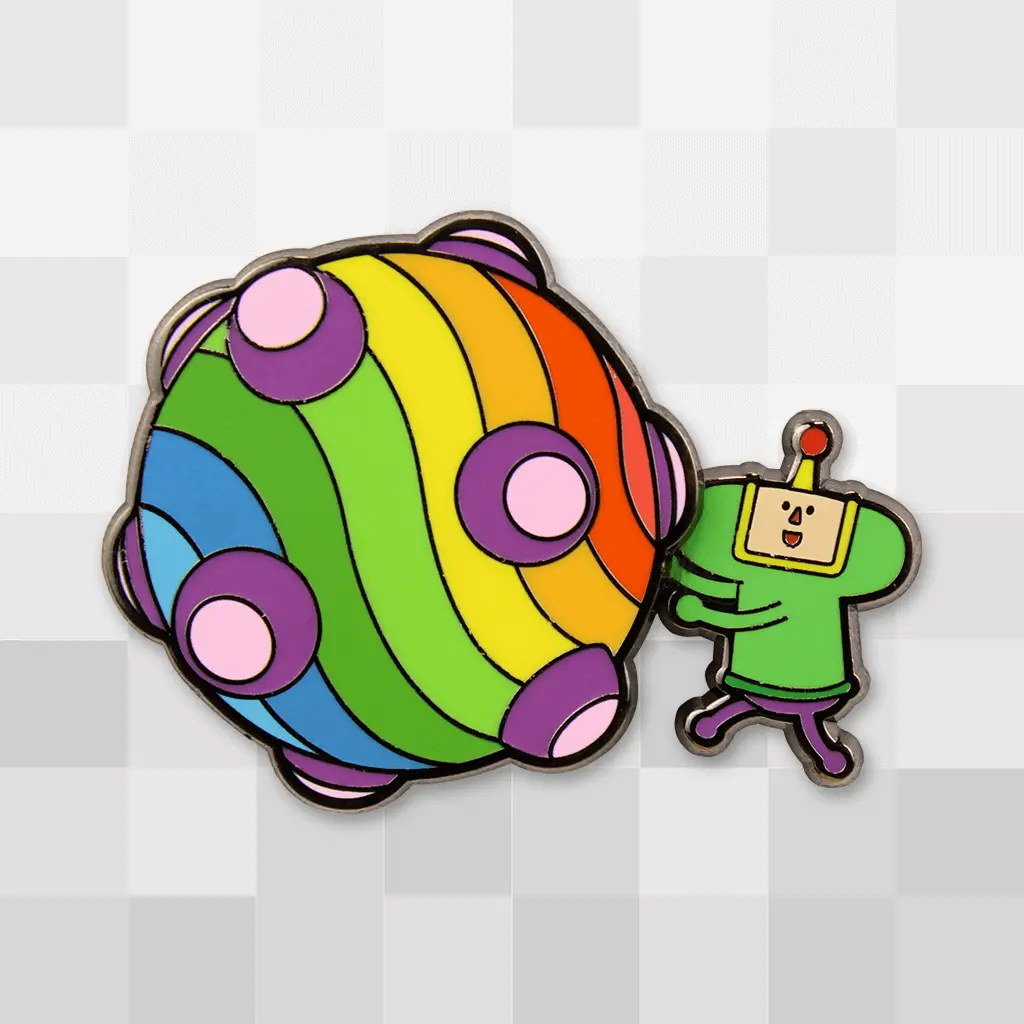 The Prince & Katamari Spinning Pin 1