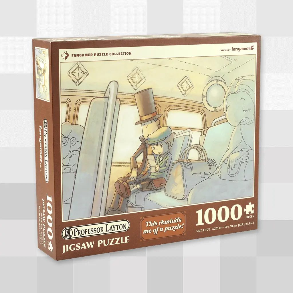 Professor Layton Jigsaw Puzzle 1