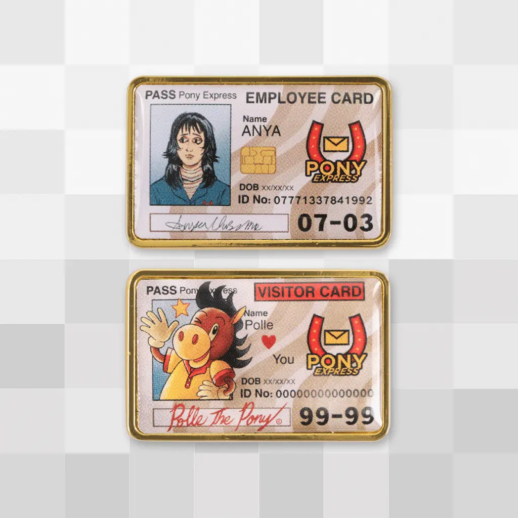 Anya And Polle Id Card Pin Set 1