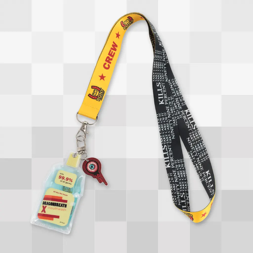 Dragonbreath Keychain & Crew Lanyard 1