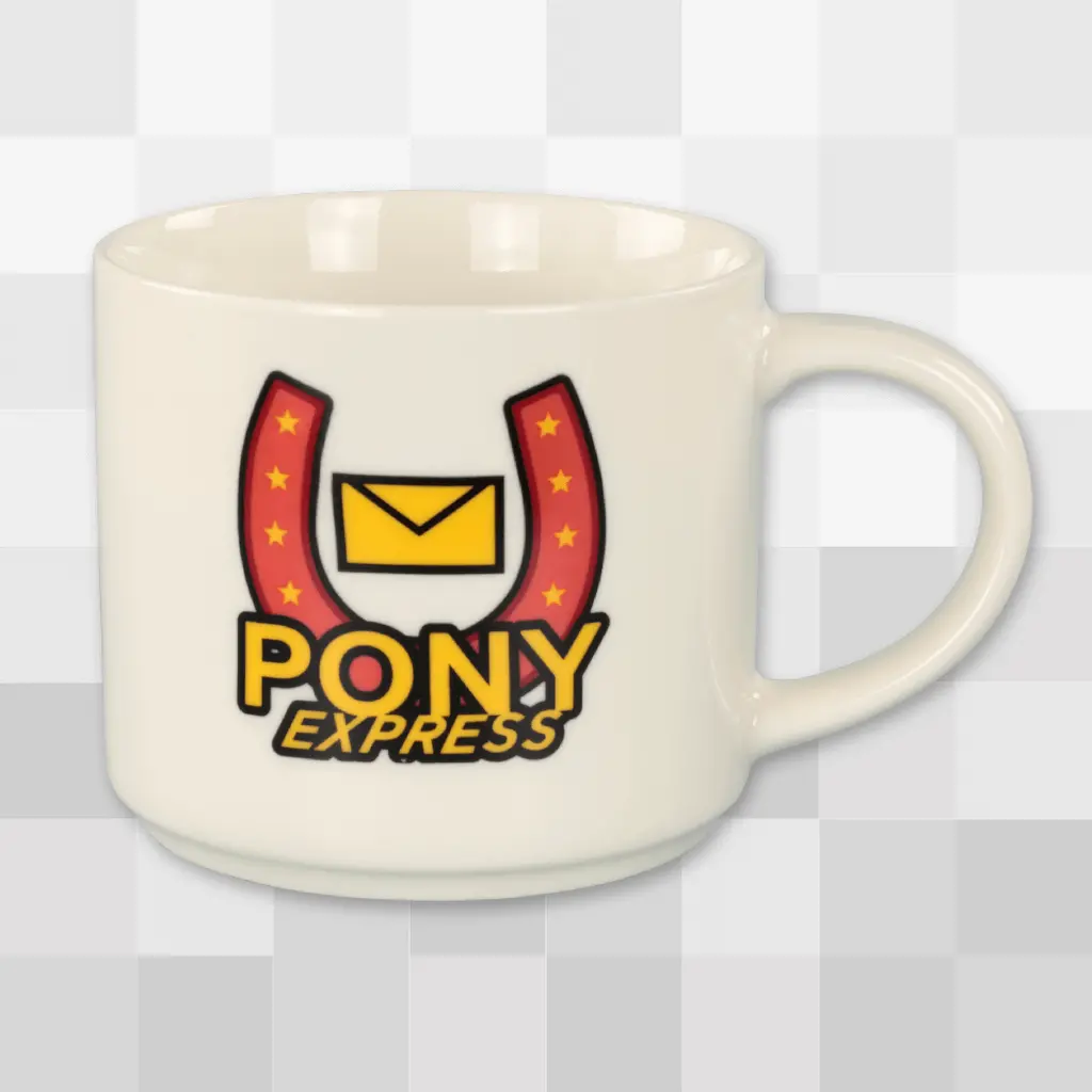 Pony Express Mug 1