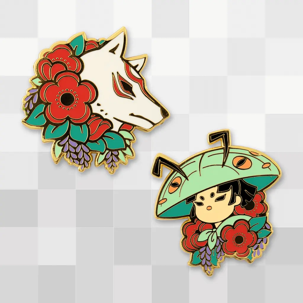 Hana Valley Enamel Pin Set 1