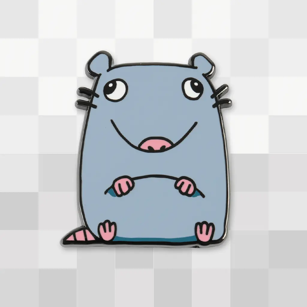 Brick The Rat Pin 1