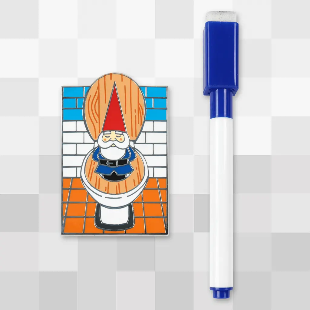 Washroom Whiteboard Pin 1