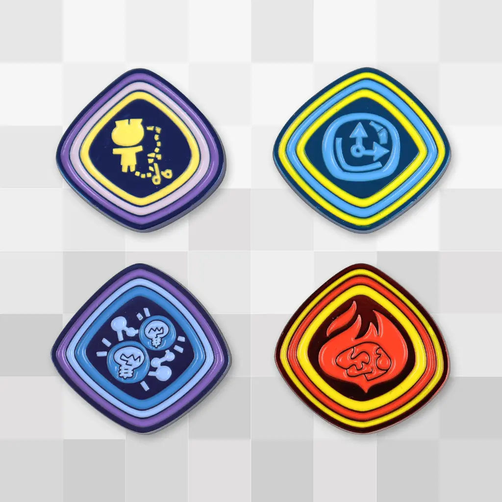 Psychonauts 2 Merit Badge Pin Set 1 1