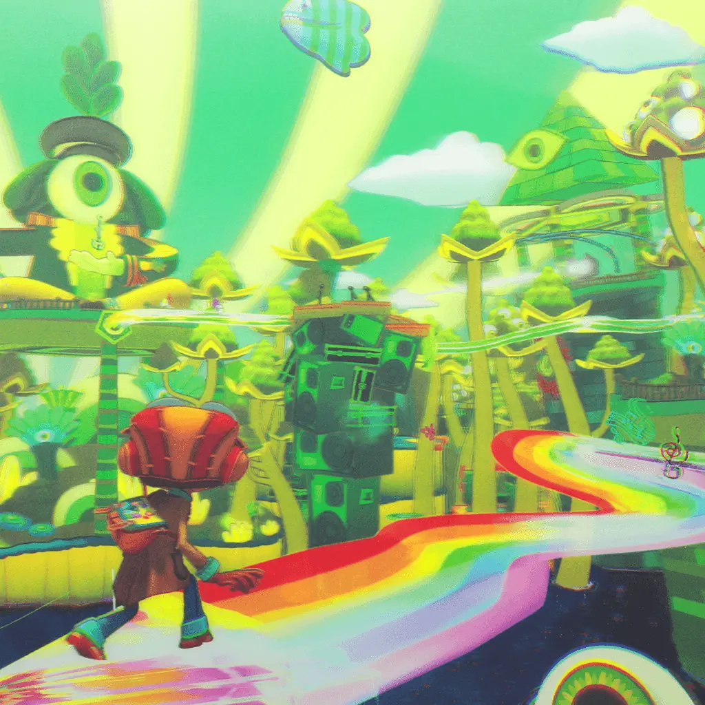 Eye Shrine Lenticular Print 1