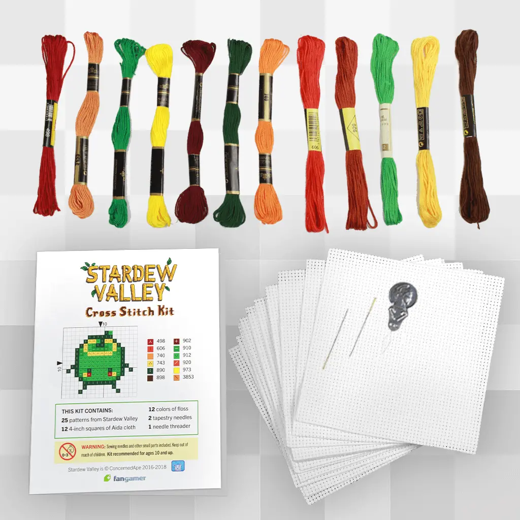 Stardew Valley Cross Stitch Kit 1
