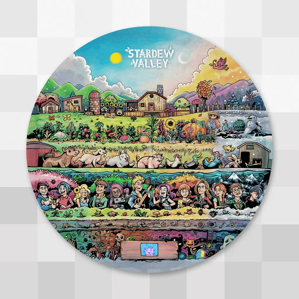 Stardew Valley Vinyl Slipmat 1
