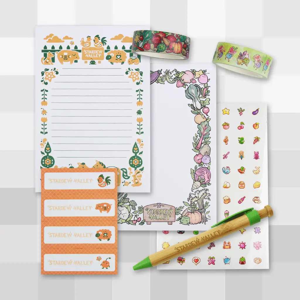 Stardew Valley Stationery Set 1