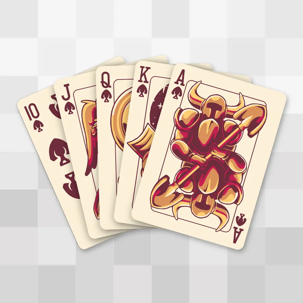 Shovel Knight Playing Cards (Gold Edition) 1