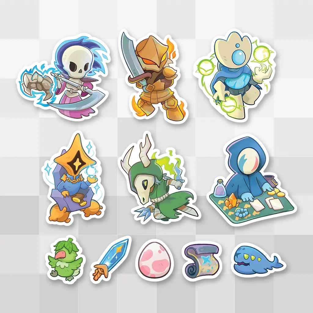Slay The Spire 2 Sticker Set 1
