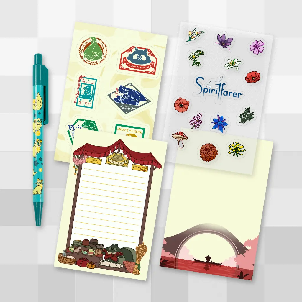 Spiritfarer Stationery Set 1