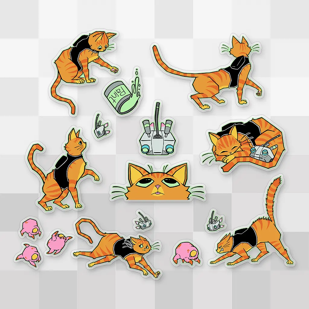 Stray Sticker Pack 1