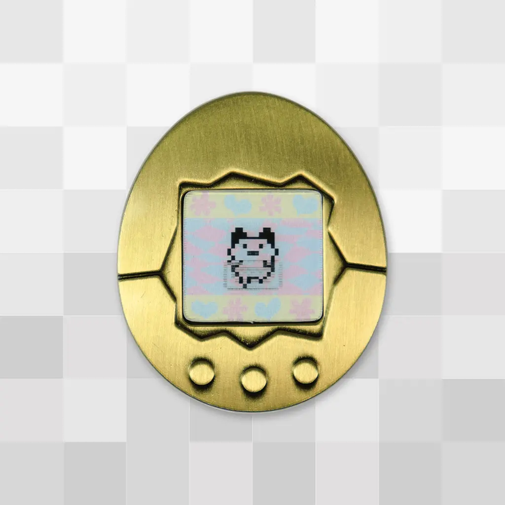 Tamagotchi Lenticular Pin 1