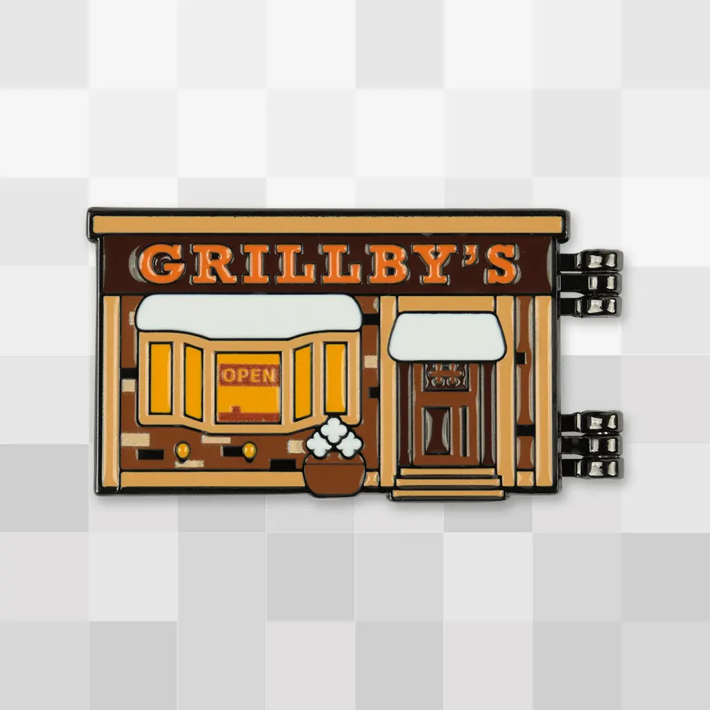 Grillby's Hinged Pin 1