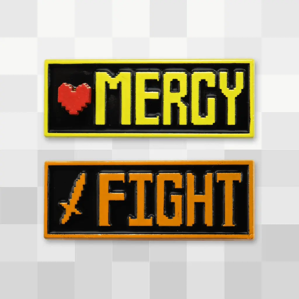 Mercy Or Fight Enamel Pin Set 1