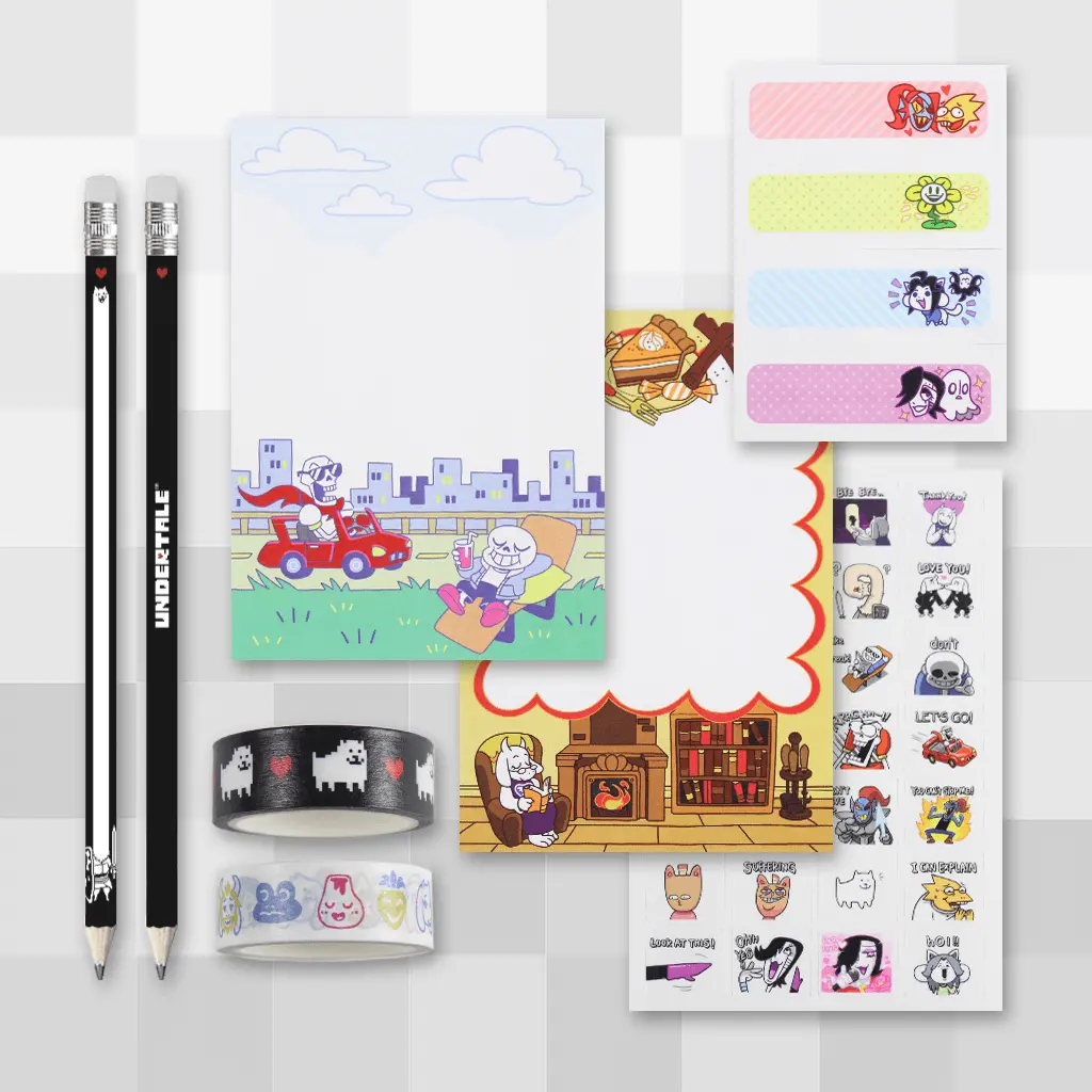 Undertale Stationery Set 1