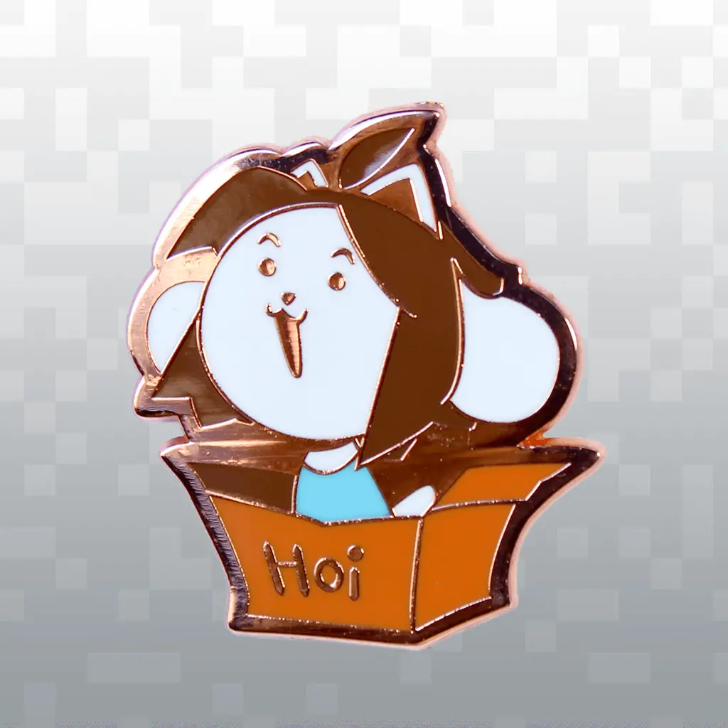 Temmie Lapel Pin 1