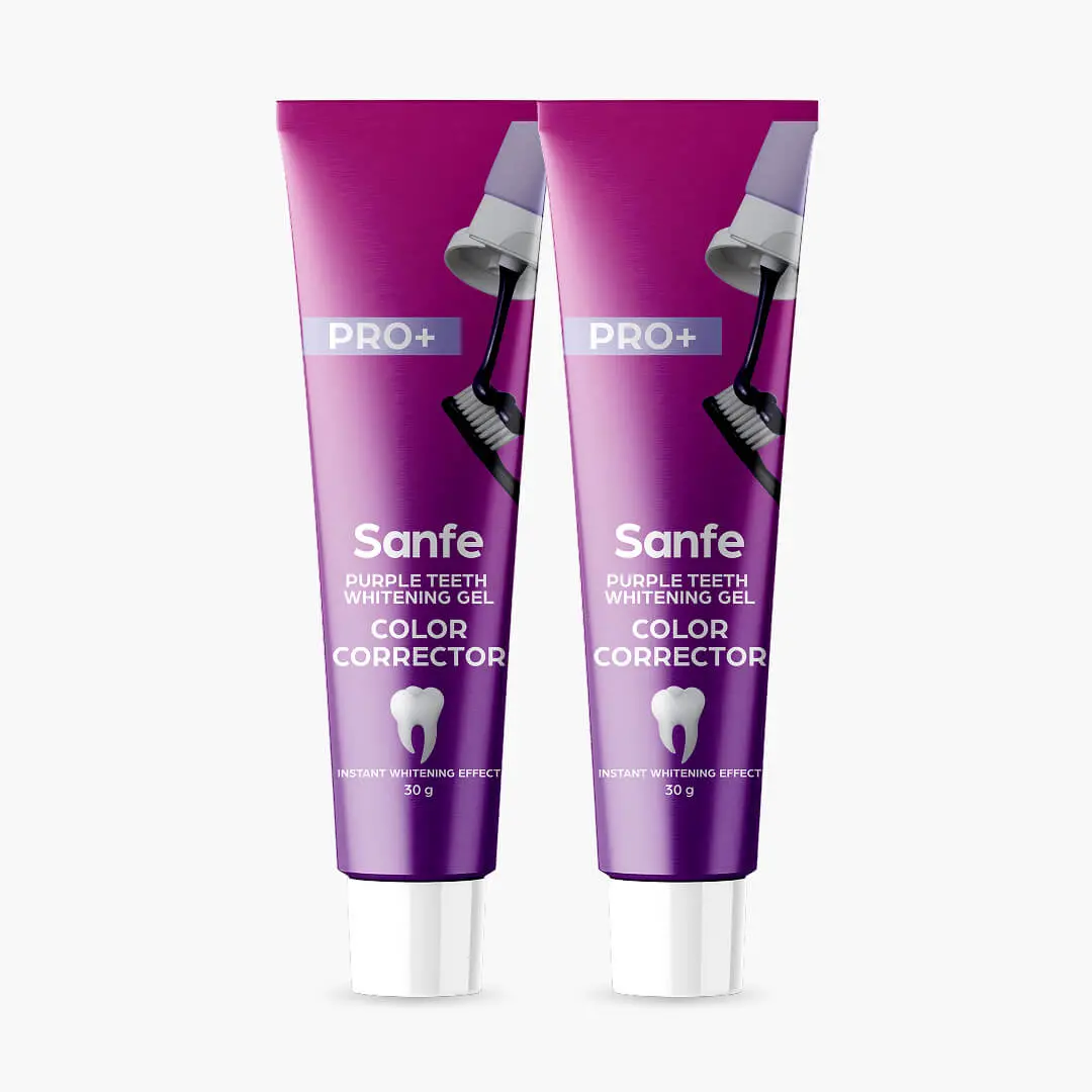 Purple Teeth Whitening Gel (Pack Of 2) 1
