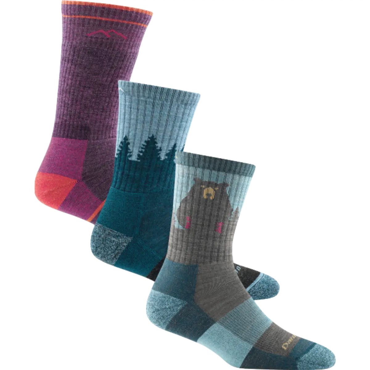 Women's Hiker Cushion Quiver 3-Pack 1