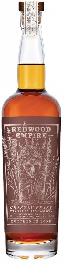 Redwood Empire Grizzly Beast Bourbon Whiskey 750Ml 1