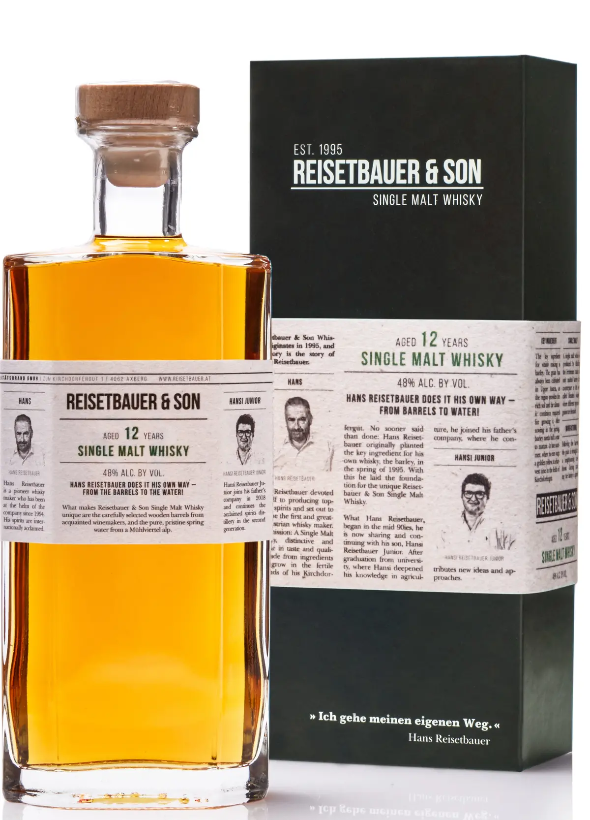Reisetbauer & Son Single Malt Whiskey 12Yr 750Ml 1