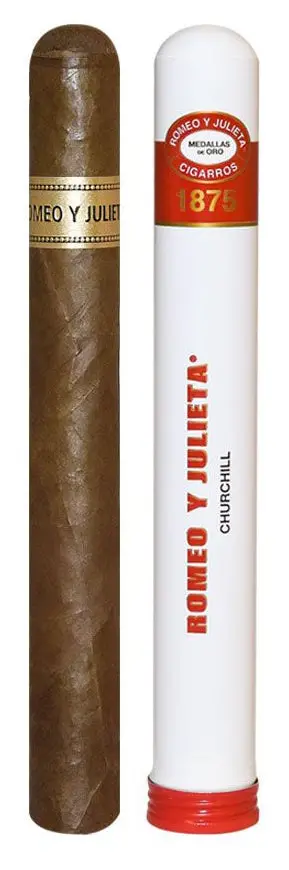 Romeo Y Julieta 1875 Churchill En Tubo 1