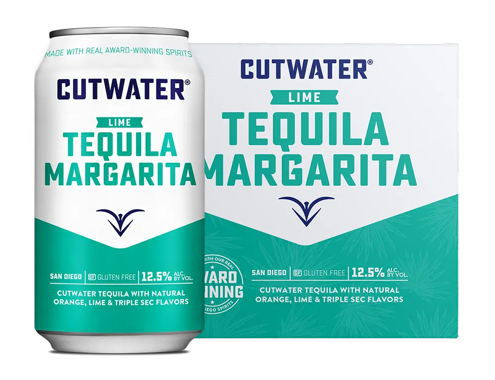 Cutwater Spirits Tequila Lime Margarita 4Pk 1