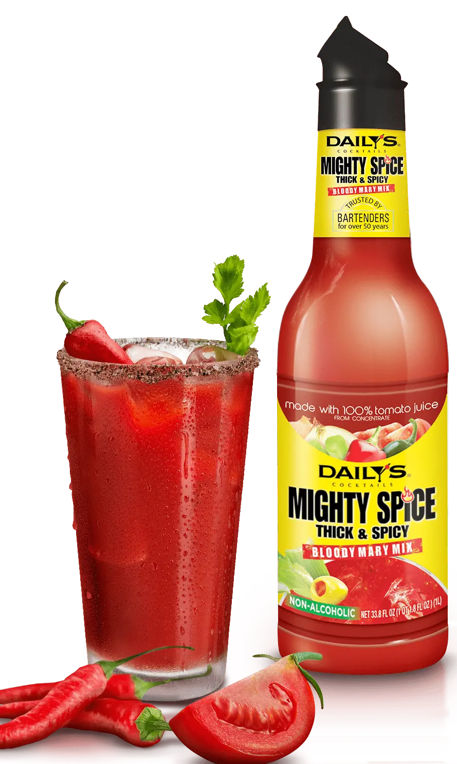Daily's Bloody Mary Mix Thick & Spicy 1L 1