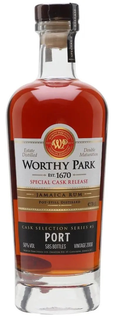 Worthy Park Special Port Cask Jamaican Rum 10 Year Old750ml 1