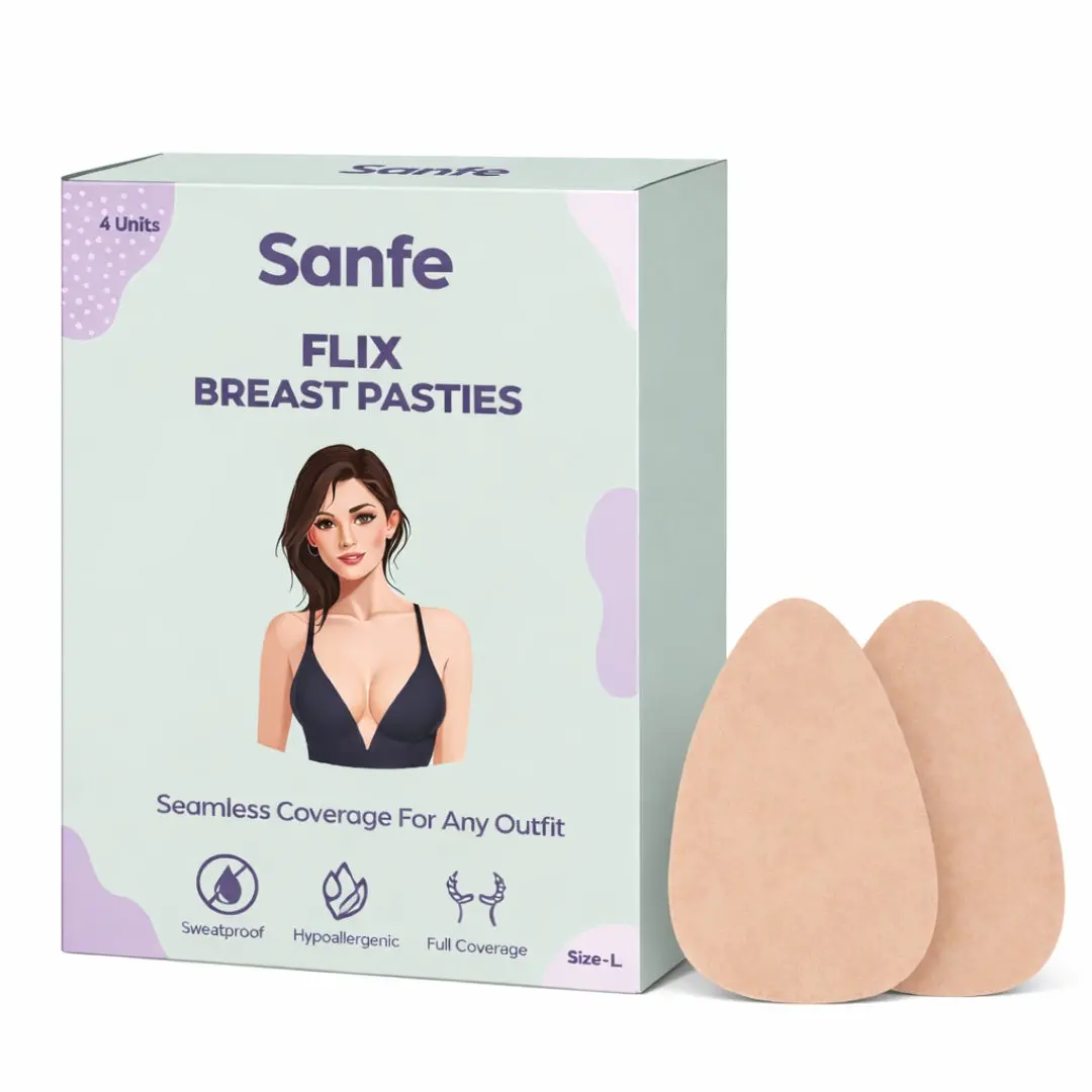 Sanfe Flix Breast Pasties (Size - L) 1