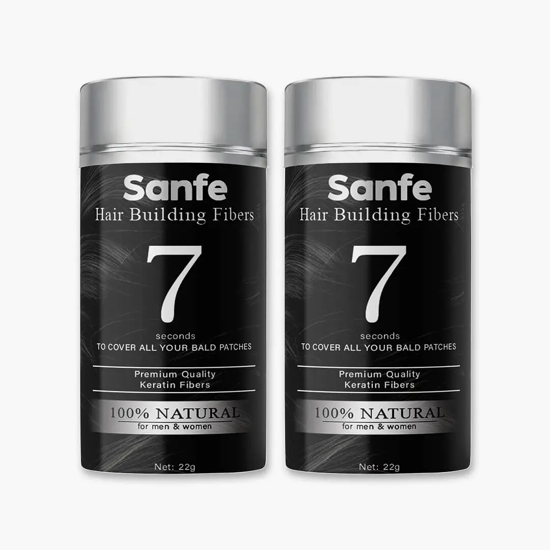 Sanfe Hair Building Fibers - 22Gm (Pack Of 2) 1