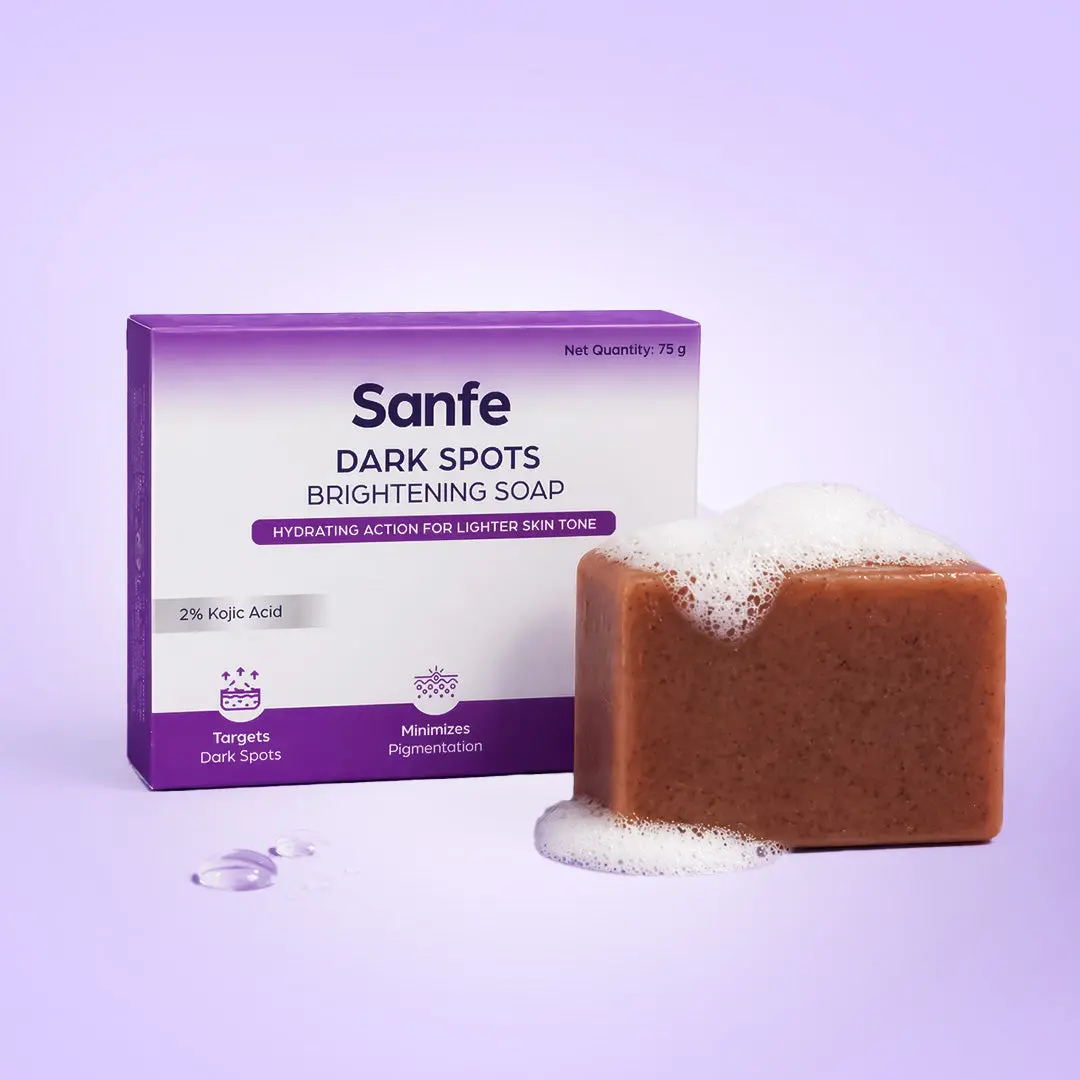 Sanfe Kojic Acid Soap For Dark Spots & Pigmentation 1