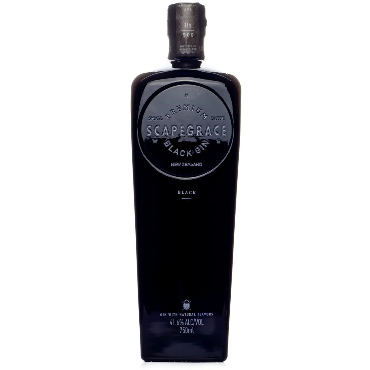 Scapegrace Black Gin 750Ml 1