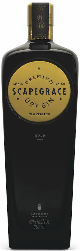 Scapegrace Gold Gin 750Ml 1