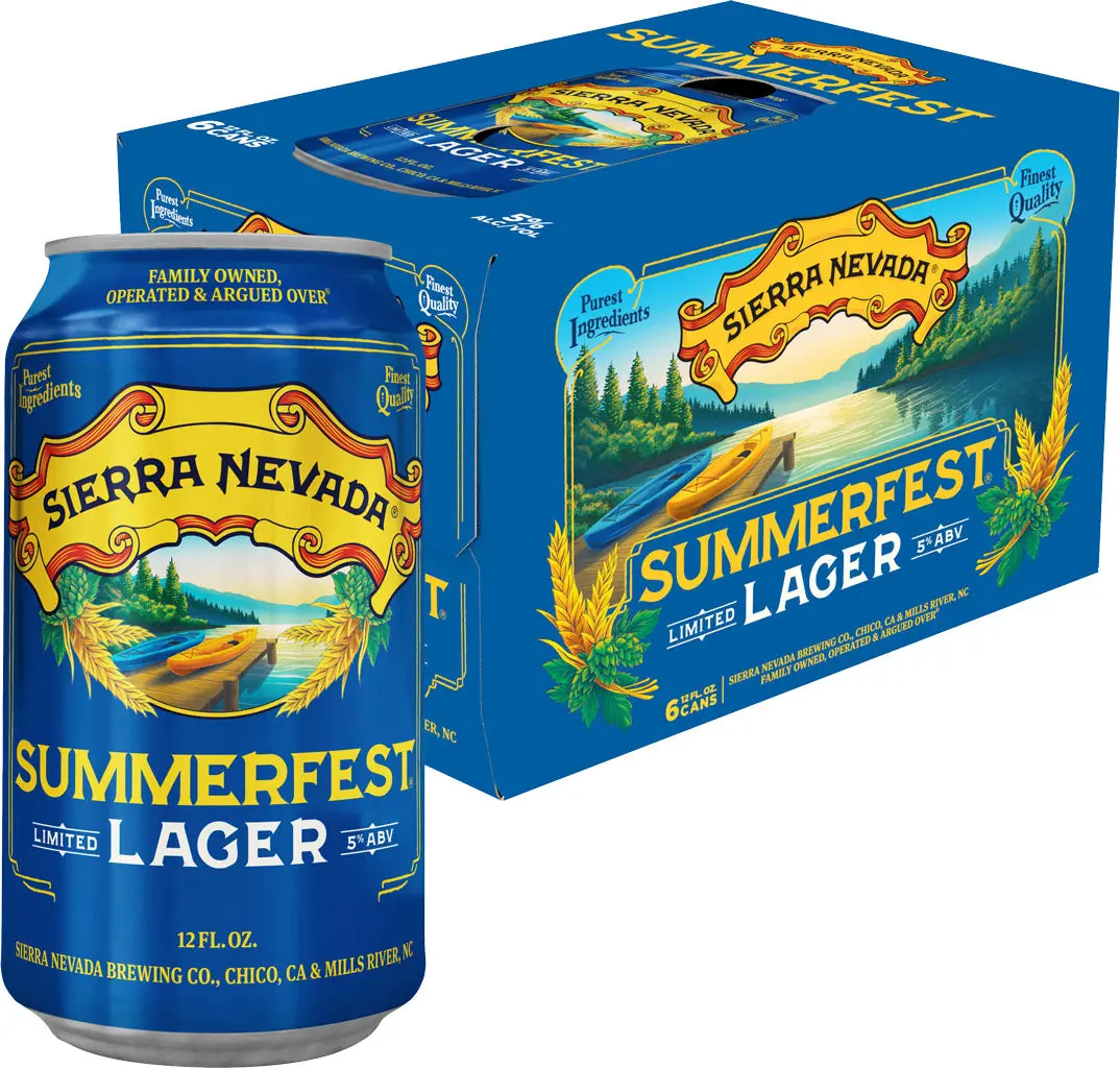 Sierra Nevada Summerfest Lager 6Pk Cans 1