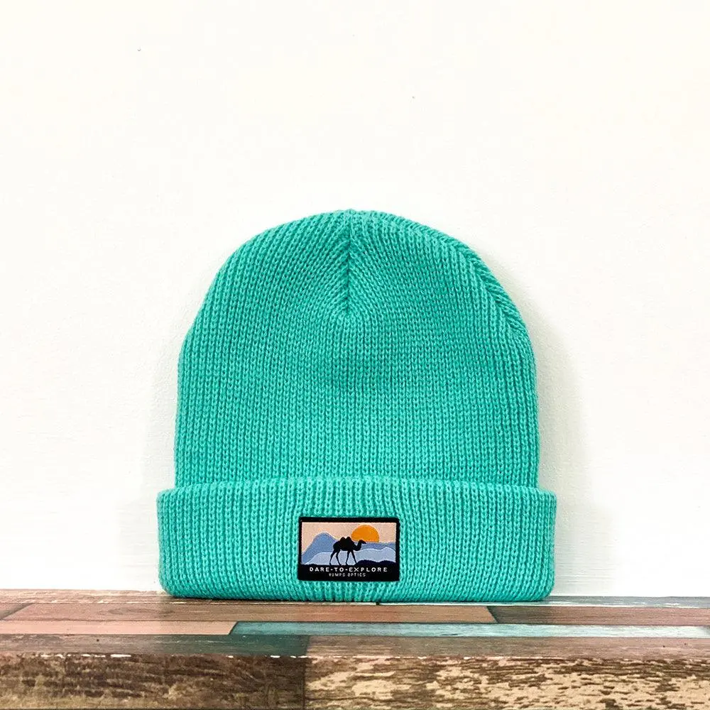Snow Beanie - Teal 1