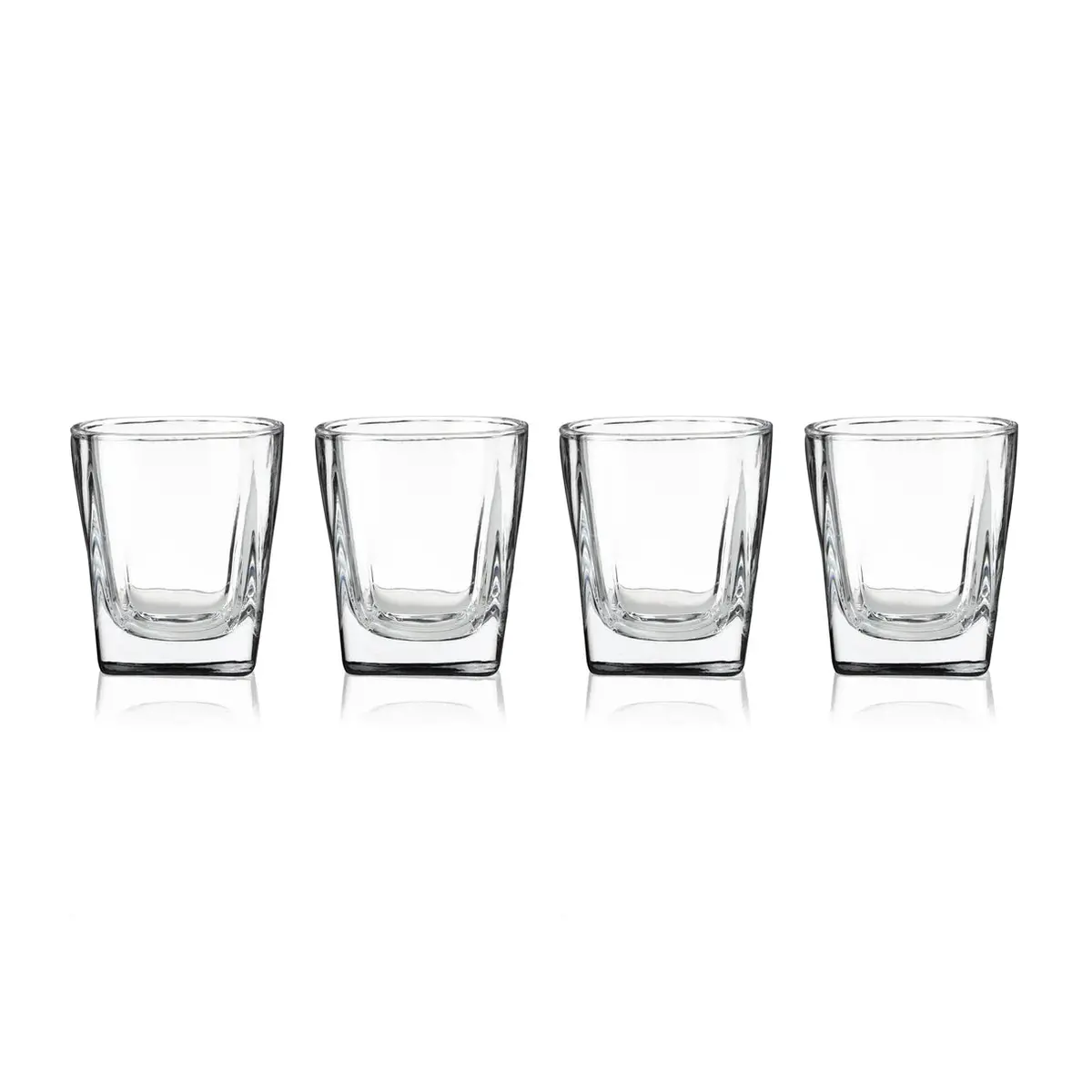 True Square Shot Glass 4Pk 1