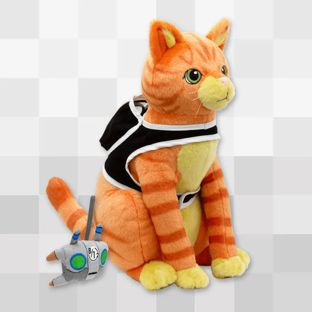 Cat And B-12 Plush Set 1