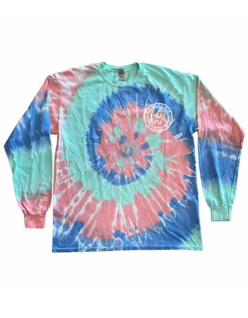 Taffy Tie Dye Pup, Youth Ls 2