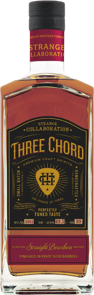 Three Chord Strange Collaboration Straight Bourbon 750Ml 1
