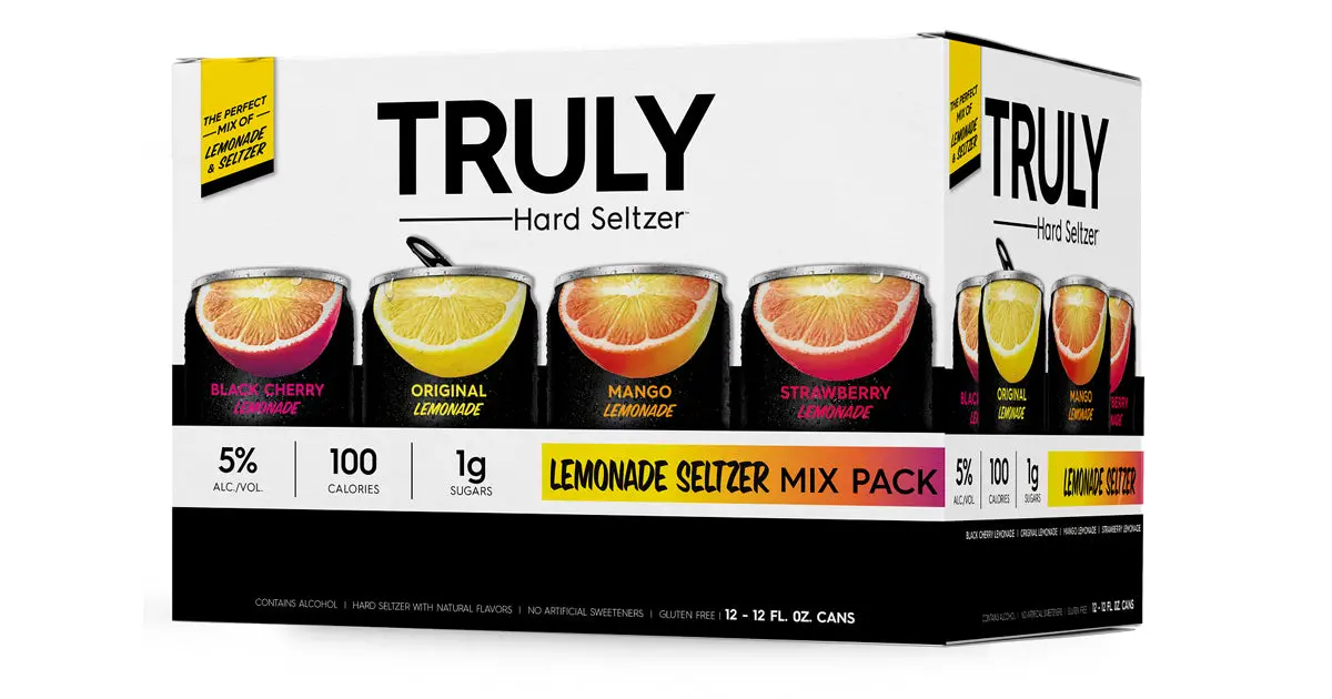 Truly Lemonade Variety Pack 12Pk Cans 1