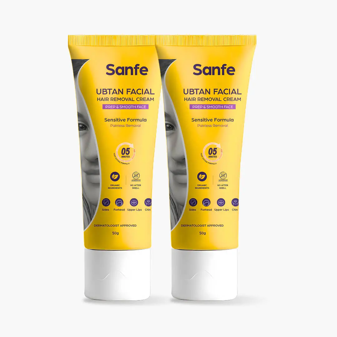 Ubtan Facial Hair Removal Cream (Pack Of 2) 1